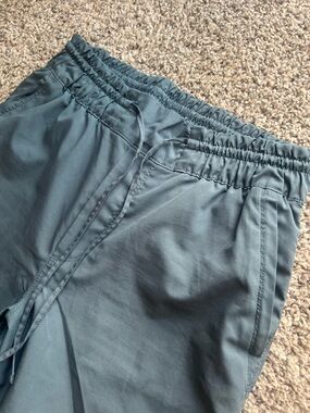 Old Navy Women's Ankle Crop Drawstring Pants in Teal